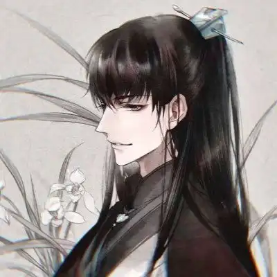 九岚古风二次元男生头像.