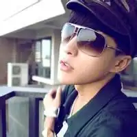 扣扣男生西装墨镜头像单