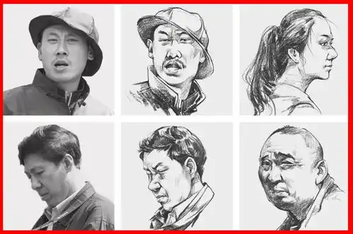 喜怒哀乐速写人物表情解析,太详细了