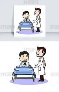头像男生卡通医生患儿