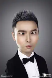 组图黄晓明晒搞怪大头照网友评新表情包