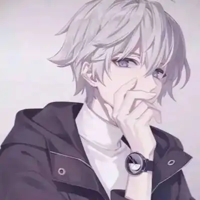 动漫男头丧太简单了顶着一切依旧热爱生活才是真的酷