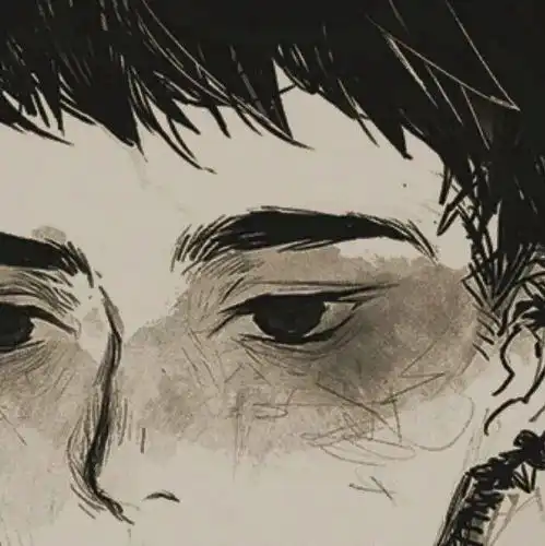 卡通头像男生素描吴作人