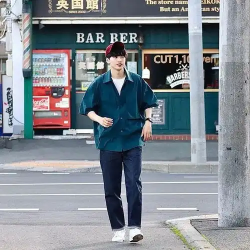 做个阳光清爽的质感boy,男士夏日衬衫t恤的日常搭配推荐