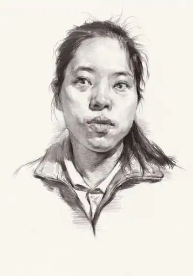 万松岭素描教程美术联考素描头像高分卷得分解析