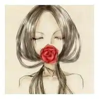 微信头像女生手拿玫瑰花微信头像图片大全