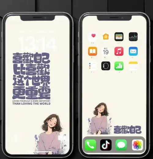 不要为了迎合所有人,而忘了自己该怎么笑治愈壁纸