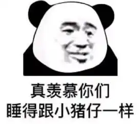 熬夜党专用熊猫头表情包我熬夜,我快乐