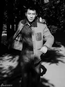 组图李晨秋冬写真表情酷拽演绎西部牛仔