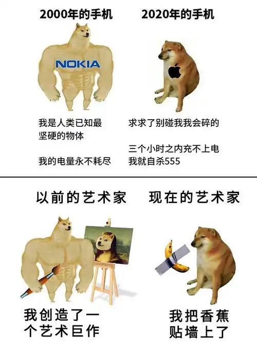 废柴表情包小狗去世,治愈梗图永存