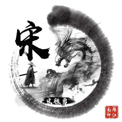 暗黑霸气姓氏男生头像辈