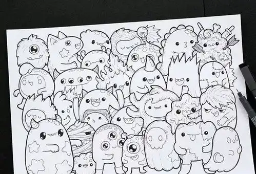 简单可爱的手绘手账画,教你一学就会