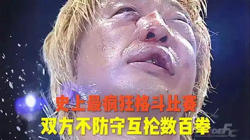 史上最疯狂的格斗比赛,一个把国旗当内裤穿,一个被揍得鼻青脸肿