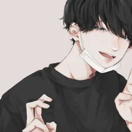 最帅的动漫男生头像,干净帅气手绘风美男子