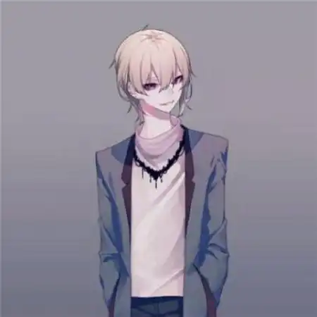 伤感男生动漫头像没有你我没有心情